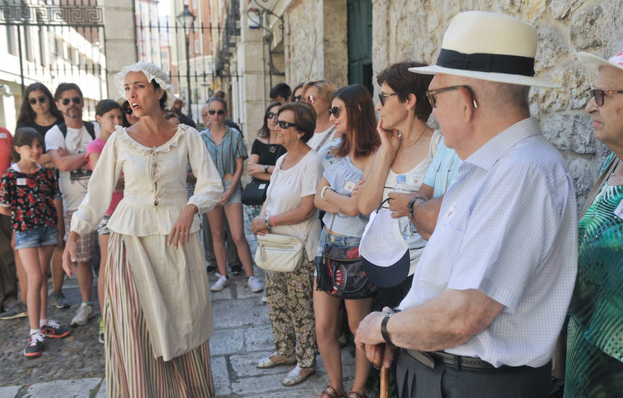 Fotos: Ruta teatralizada de Cervantes por Valladolid