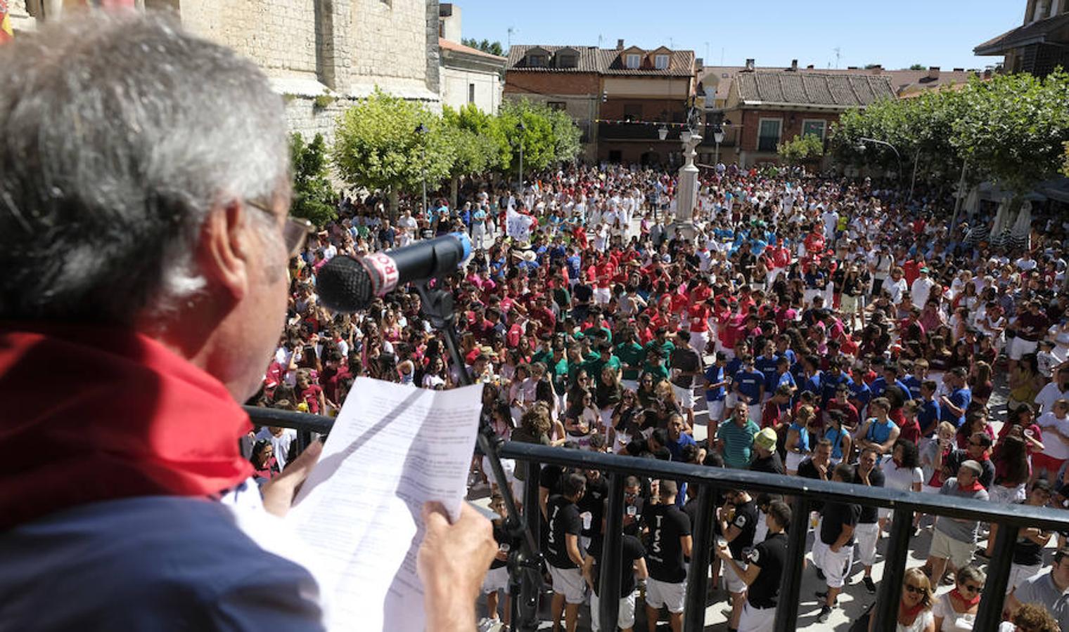 Pregón y chupinazo en la primera jornada de fiestas.