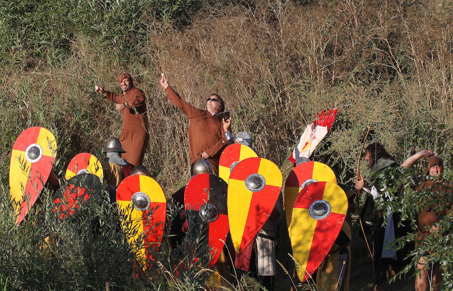 Fotos: Batalla nabal en Monzón de Campos