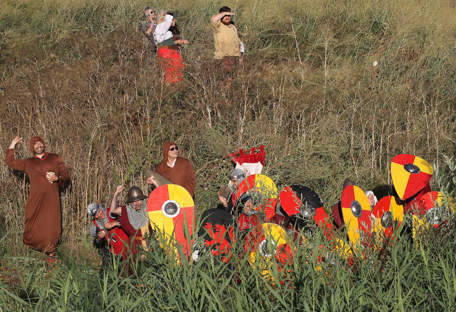 Fotos: Batalla nabal en Monzón de Campos