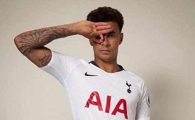 Dele Alli, jugador del Totenham inlés.