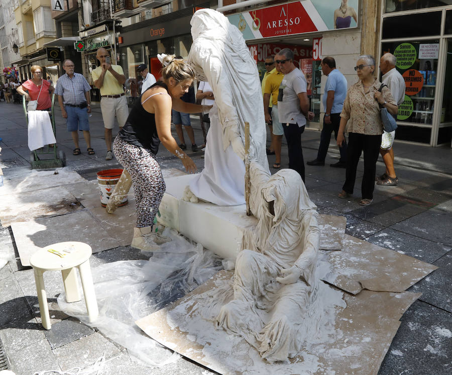 Fotos: El concurso de las P decora la Calle Mayor