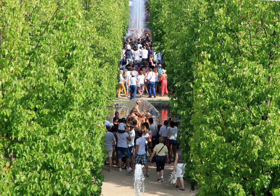 Fotos: Juegos de agua en el Palacio Real de La Granja