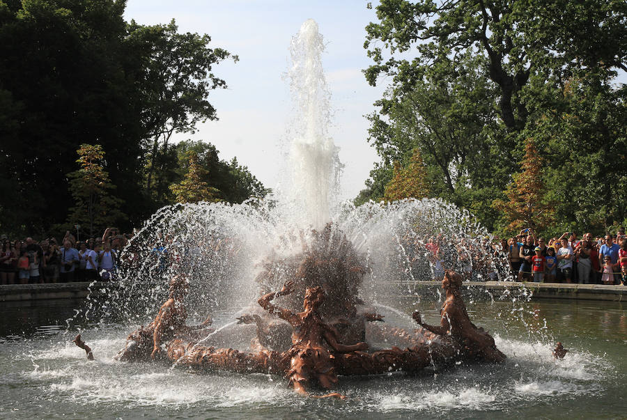 Fotos: Juegos de agua en el Palacio Real de La Granja