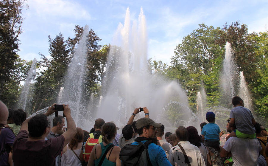 Fotos: Juegos de agua en el Palacio Real de La Granja
