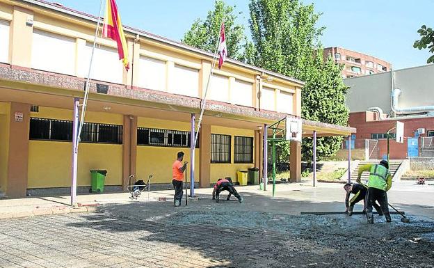 El colegio Carlos de Lecea se prepara para el inicio del curso