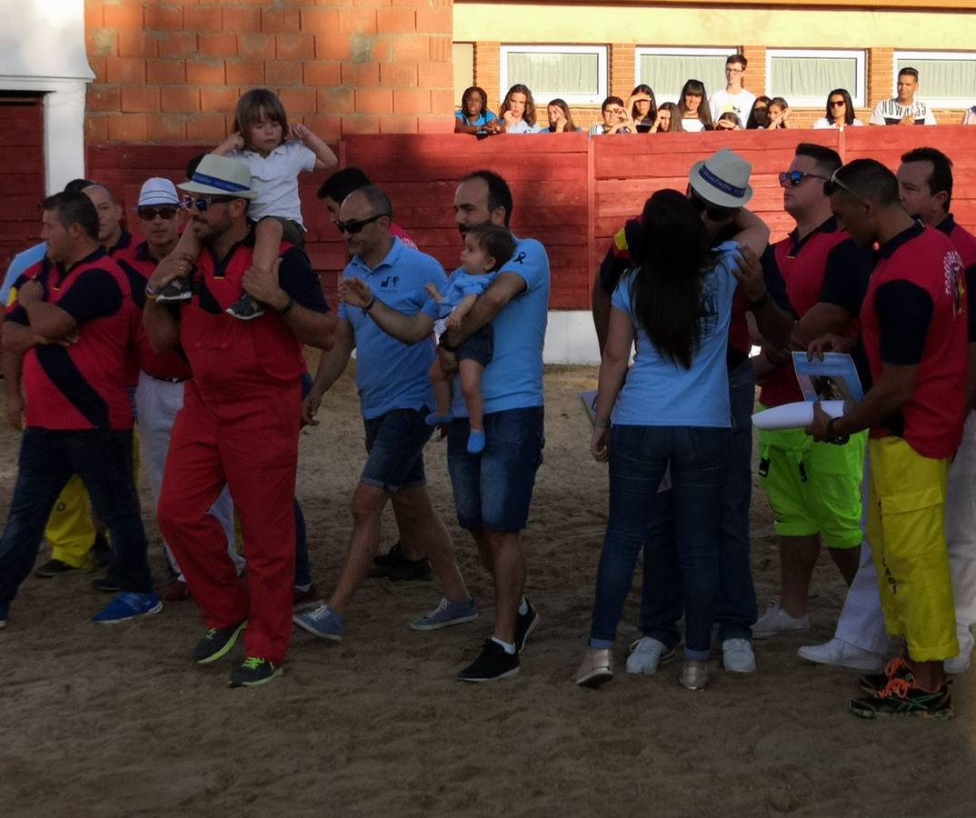 La localidad ha celebrado una exhibición ecuestre solidaria y recaudó 1.587 euros para investigación sobre la enfermedad AME