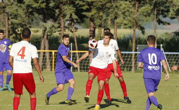 El Santa Marta, durante un partido de la pretemporada.