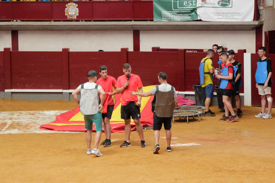 La actividad atrajo a numeroso público hasta la plaza de toros