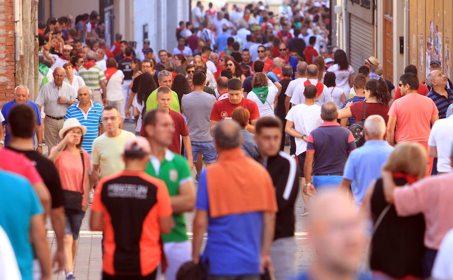 Fotos: Tercer encierro de las fiestas de Cuéllar
