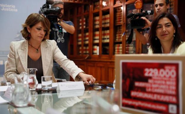 La ministra de Justicia, Dolores Delgado.