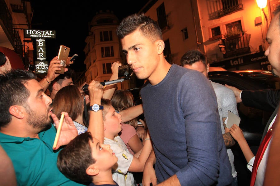 Fotos: El Atlético de Madrid en Segovia