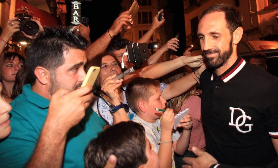 Fotos: El Atlético de Madrid en Segovia