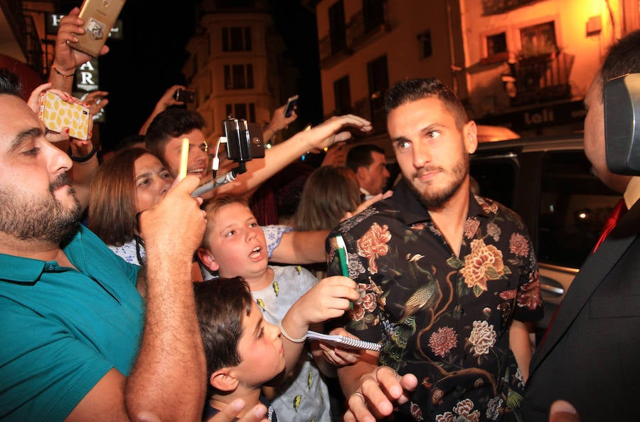 Fotos: El Atlético de Madrid en Segovia