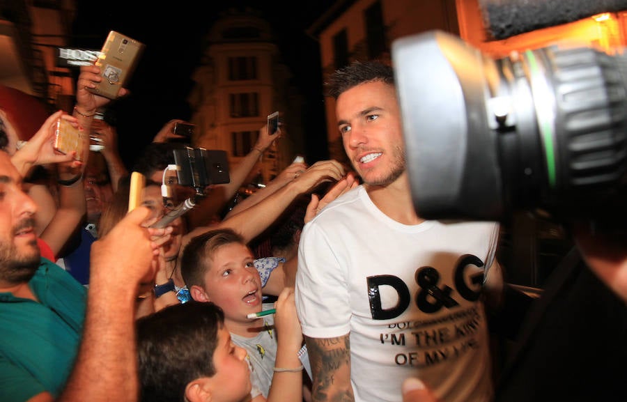 Fotos: El Atlético de Madrid en Segovia