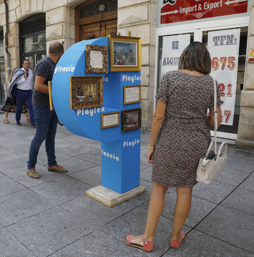 La obra dedicada al Puentecillas realizada por Antón Urreisti se ha llevado el primer premio del concurso 'Palencia con P', valorado con 2.000 euros