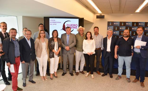 Presentación del festival en Burgos. 