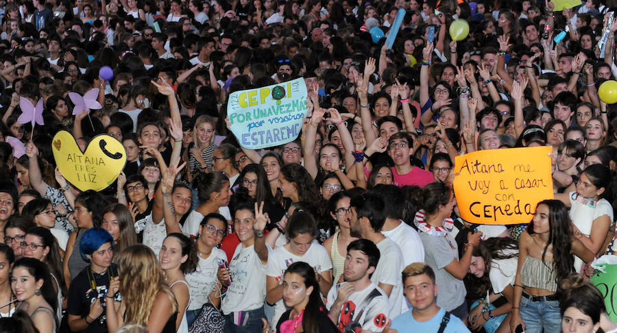 Fotos: Los &#039;triunfitos&#039; abarrotan la Plaza Mayor de Valladolid