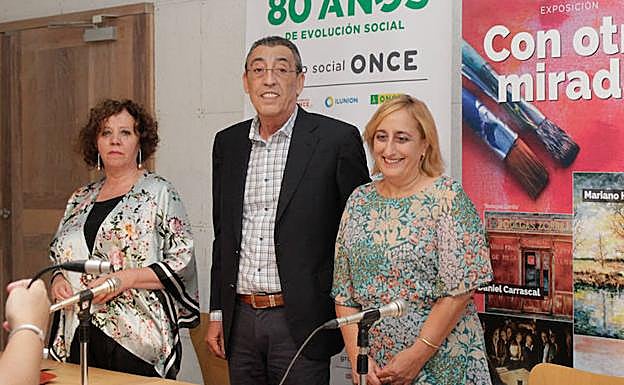 Encarnación Pérez, Bienvenido Mena y María Ángeles Ruano.