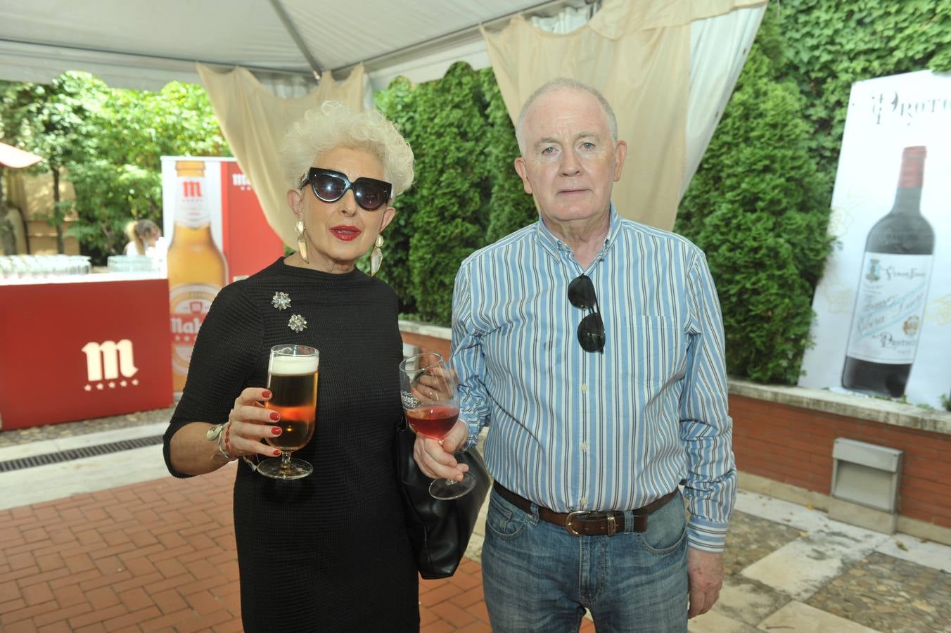 Gloria Caballero y Lorenzo Murciego.