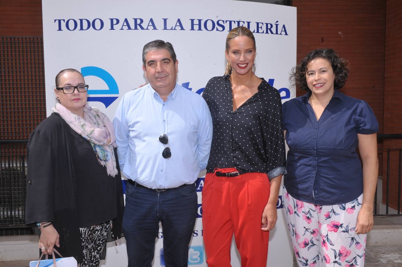 Mar García, Francisco Herrera (Extealde), Estefanía Luyk (Why not events) y Soraya Gazapo.