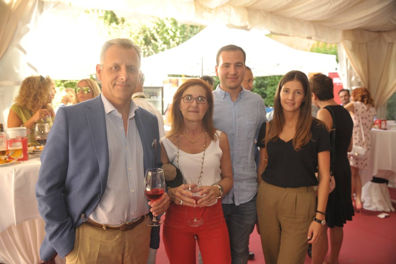 Gregorio Alarcia (Arquitectos G33), Leonor Fernández, Gonzalo Alarcia e Isabel Rodríguez.