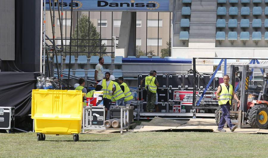 Fotos: Colas antes del concierto de Maluma