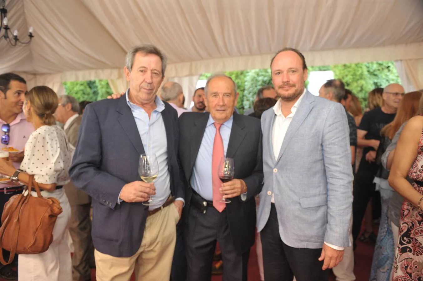 De Bodegas Protos no faltaron Antonio Sanz, Edmundo Bayón y Carlos Villar.