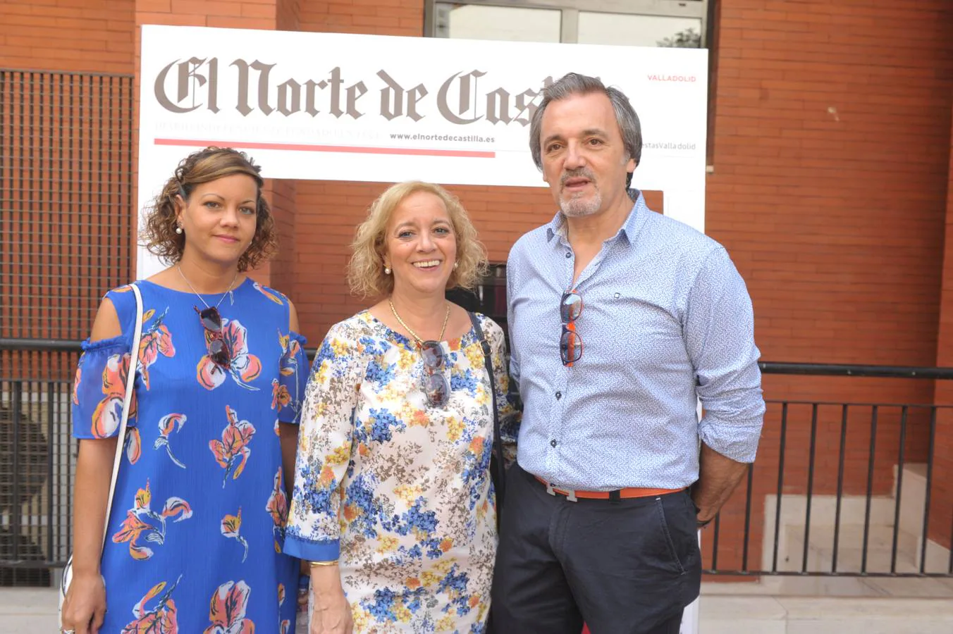 Eugenia García, Elvira Yáñez y Carlos Javier García, de la Federación de Vecinos Conde Ansúrez.