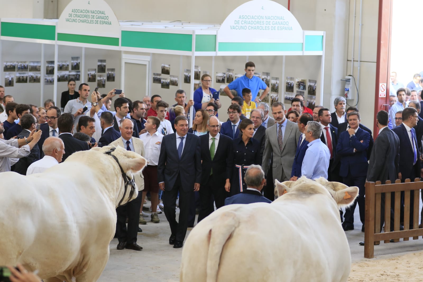 Fotos: Visita de los Reyes a la Feria Agropecuaria de Salamanca