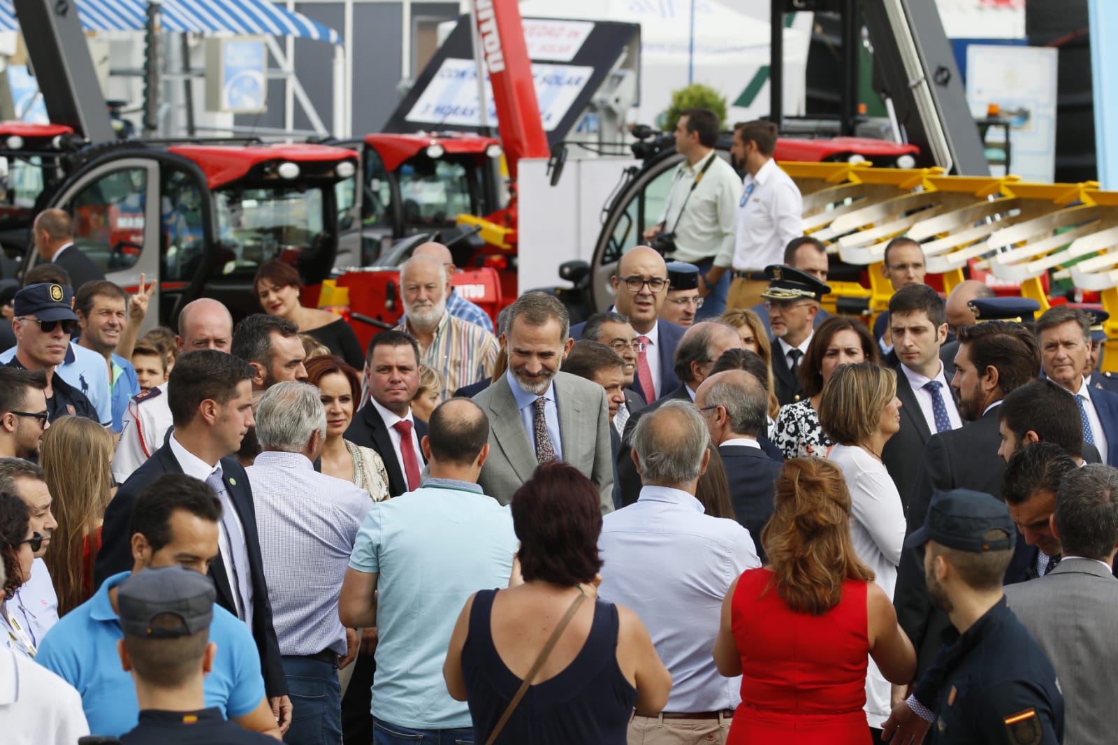 Fotos: Visita de los Reyes a la Feria Agropecuaria de Salamanca