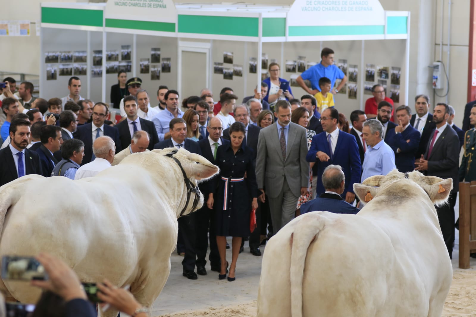 Fotos: Visita de los Reyes a la Feria Agropecuaria de Salamanca