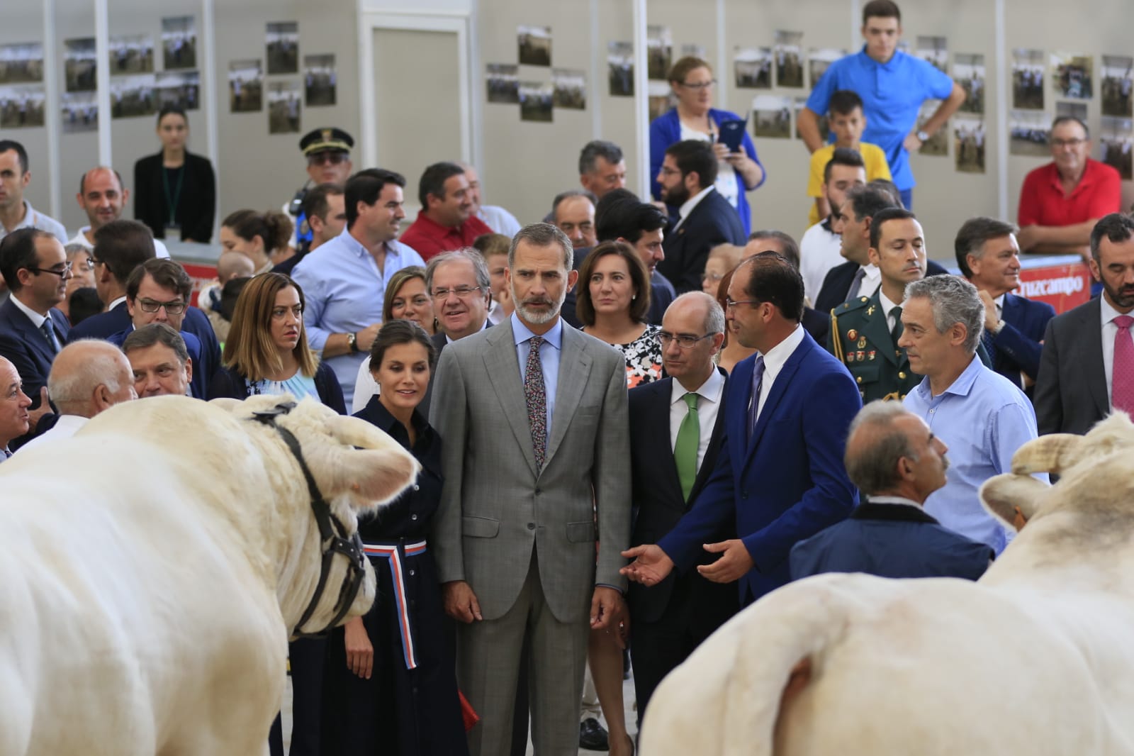 Fotos: Visita de los Reyes a la Feria Agropecuaria de Salamanca