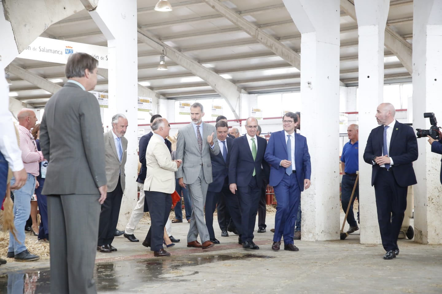 Fotos: Visita de los Reyes a la Feria Agropecuaria de Salamanca