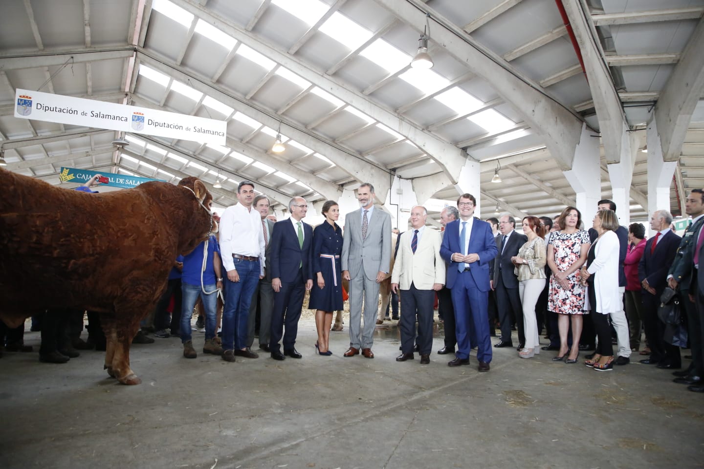 Fotos: Visita de los Reyes a la Feria Agropecuaria de Salamanca