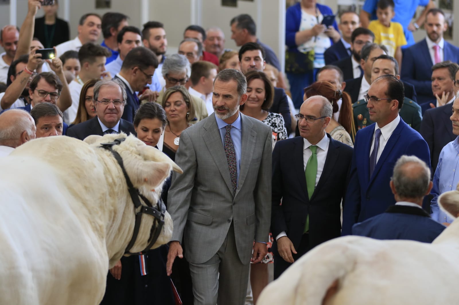 Fotos: Visita de los Reyes a la Feria Agropecuaria de Salamanca