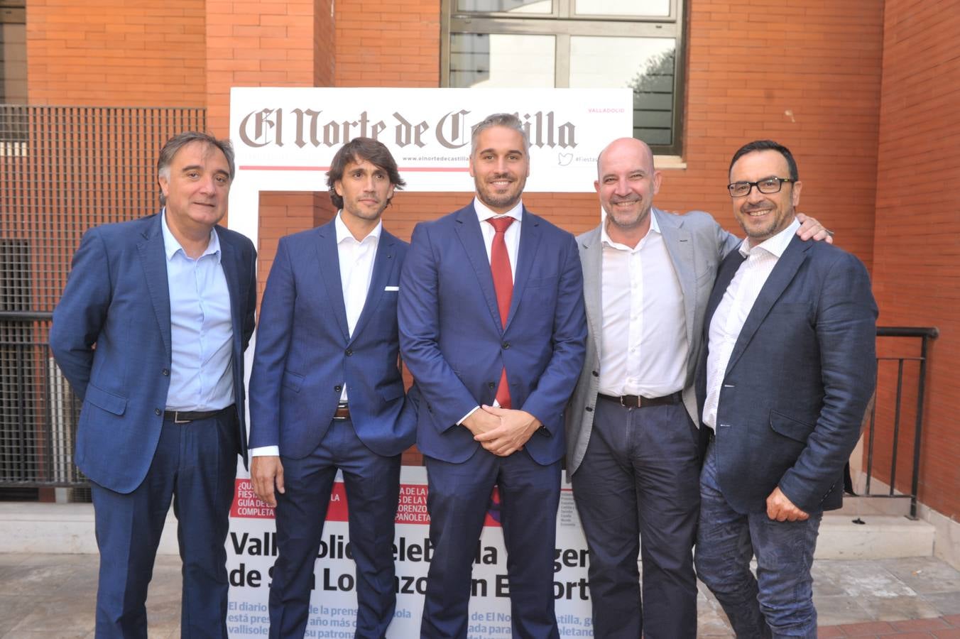 José Antonio Basterra (Novotel), Héctor Montes (Silken Juan de Austria), Miguel Lijó (Vincci Frontaura), Carlos Muñoz de Luna (Meliá Recoletos) y José Antonio Robles (NH).