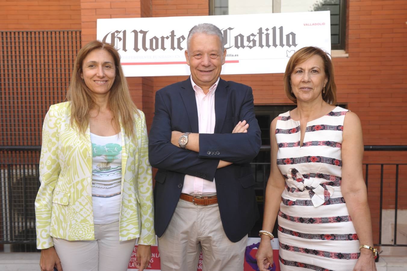 De Fundación Personas nos visitaron María Eugenia del Olmo, Manuel Fernández y María Ángeles Martín.