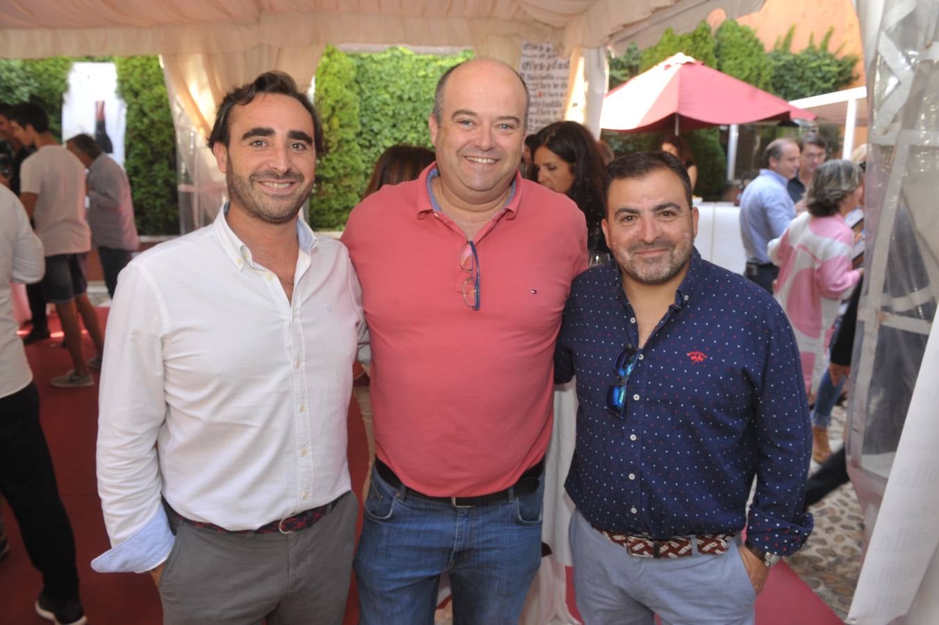 Luis Carlos Rojo, Francisco Blanco (Almazara Norte) y Jorge Esteban (Autolid).