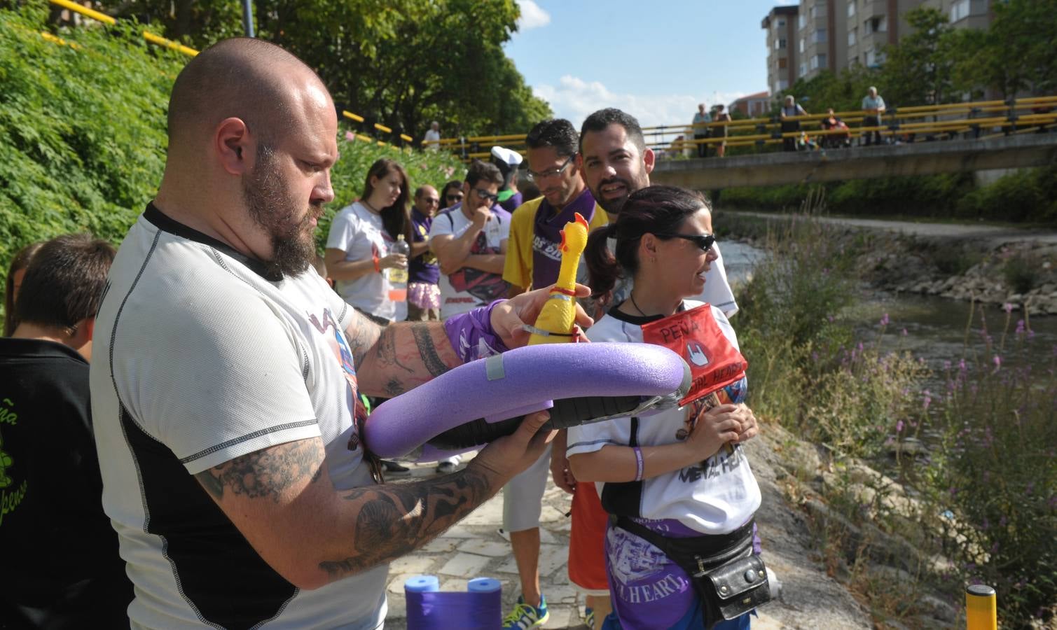 Fotos: Descenso de embarcaciones por el río Esgueva