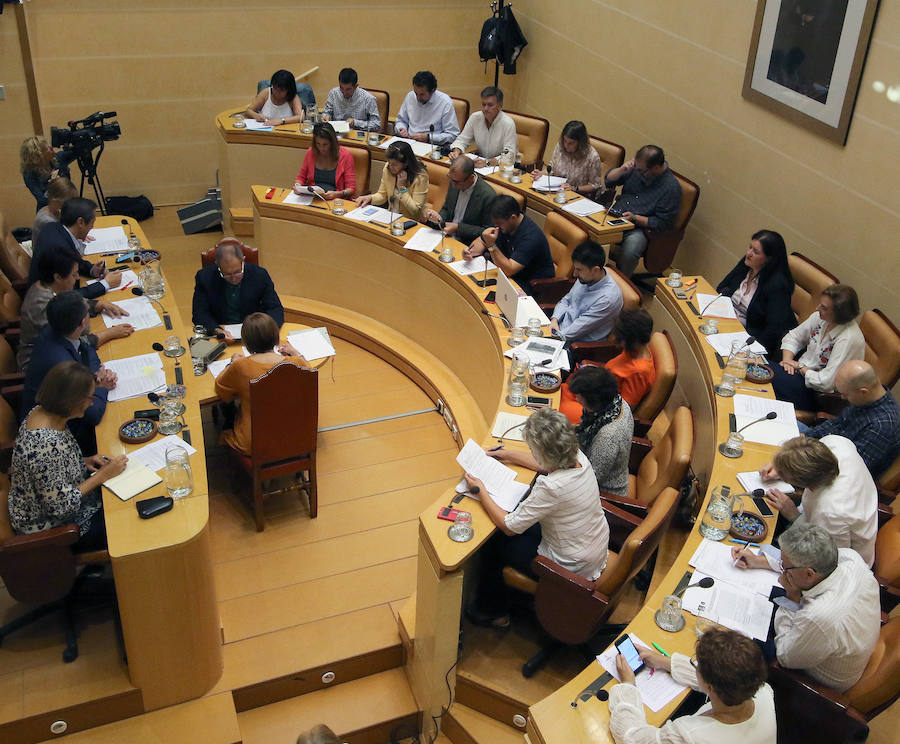 Fotos: Pleno del Ayuntamiento de Segovia