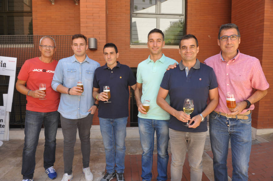 Parte del equipo de Brico Depot. Javier Cabañas, Hugo Llamedo, David Rodríguez, Roberto López, Enrique Benito y Antonio Ramírez.