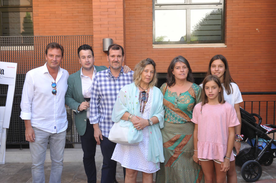 Fernando García, Javier Álvarez (Impulsa), Cipriano Baza (Las casas de Fuentevieja), Ana Cubero, Beatriz Pérez y Gabriela y Lucía García Villamil.