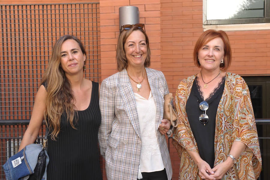 Cristina Fontaneda (Patio Herriano), Verónica de Fuentes (Escuela Alcazarén) y Ana Hernando (GSK).