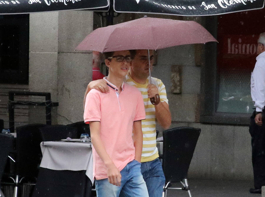 Fotos: Jornada pasada por agua en Segovia