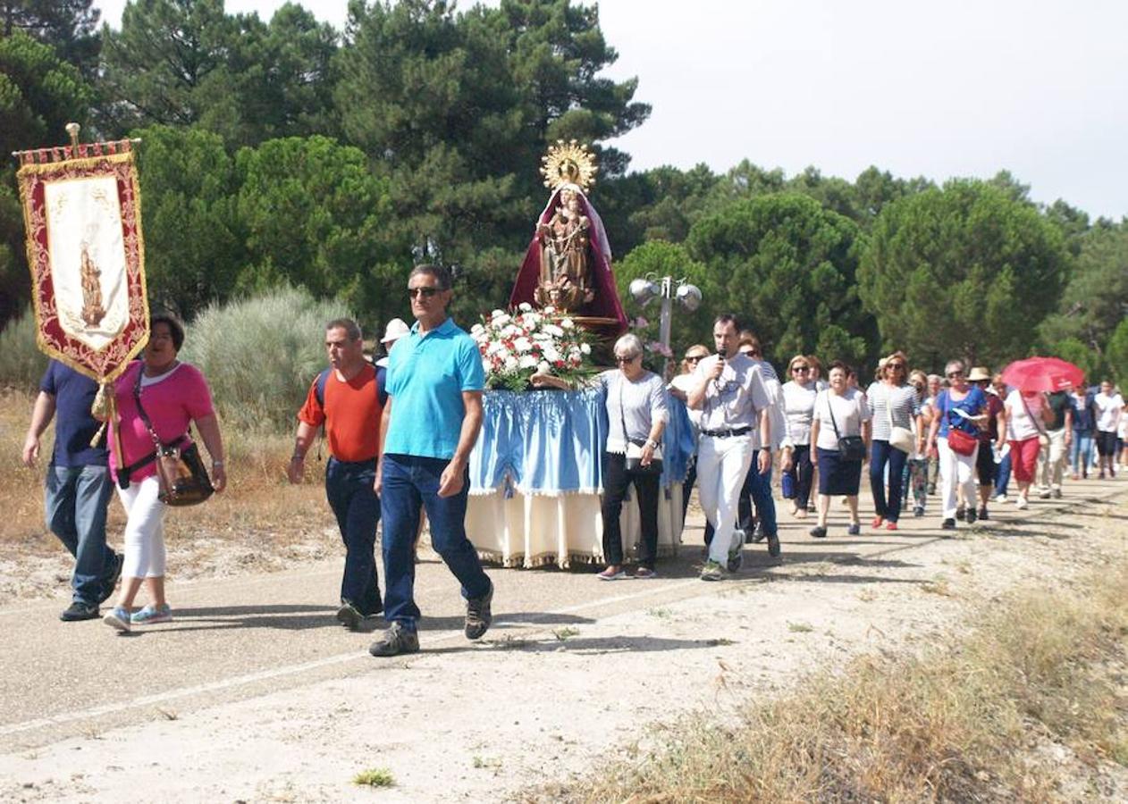 La Virgen de Luguillas, en Mojados.