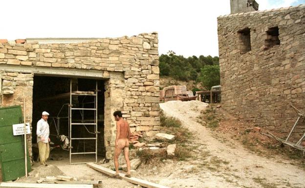 Los voluntarios realizan trabajos a cambio de vivienda, agua y luz. 