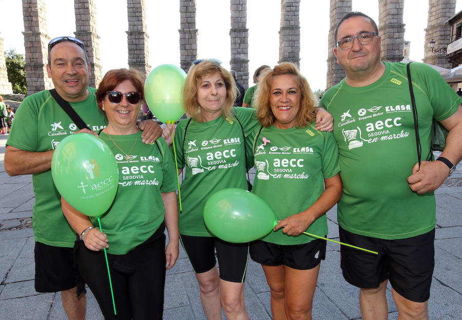 Fotos: V Marcha contra el Cáncer en Segovia