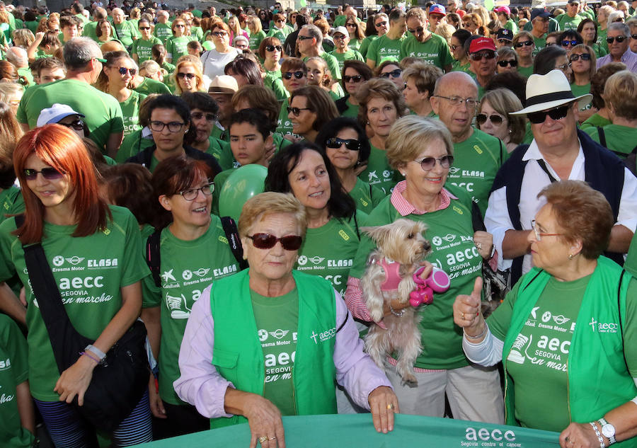 Fotos: V Marcha contra el Cáncer en Segovia