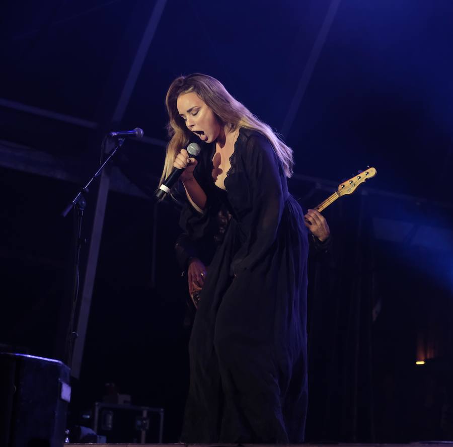 Fotos: Concierto de Chenoa en la Plaza Mayor de Valladolid durante las Fiestas de la Virgen de San Lorenzo 2018